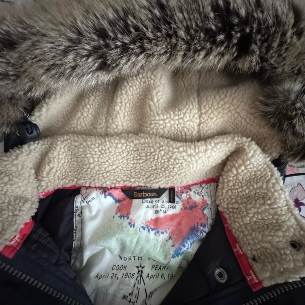 Barbour Landry Long Quilt Coat - Picture 5 of 14